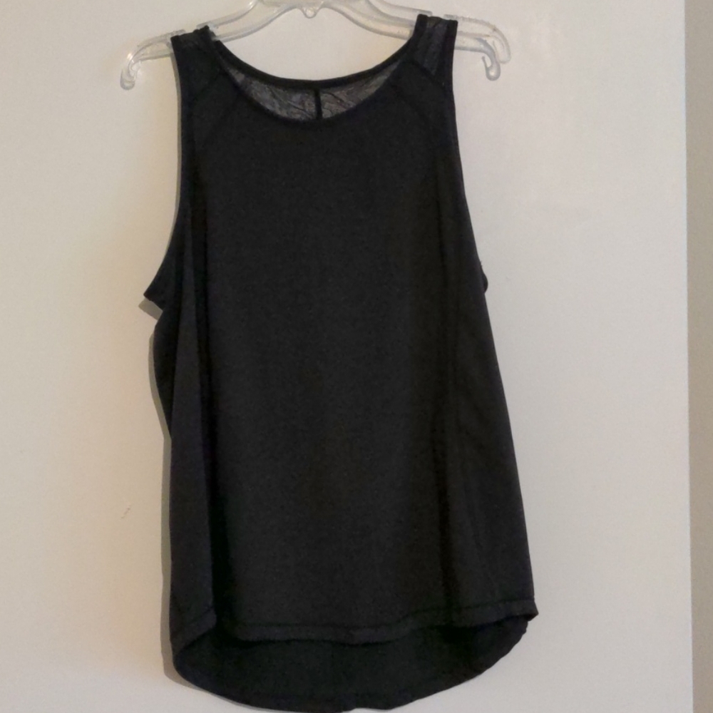Senita Black Tank